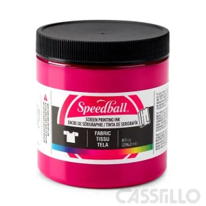 Casstillo Tinta Serigrafia Speedball 237 Ml Magenta De Proceso