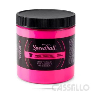 Casstillo Tinta Serigrafia Speedball 237 Ml Magenta Fluo