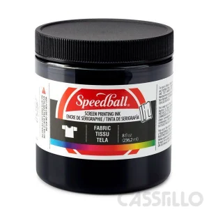 Casstillo Tinta Serigrafia Speedball 237 Ml Negro