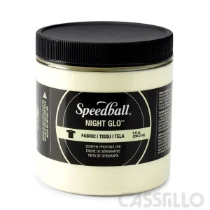 Casstillo Tinta Serigrafia Speedball 237 Ml Night Glo Orignal