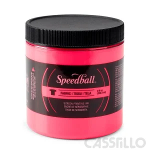 Casstillo Tinta Serigrafia Speedball 237 Ml Rosa Fluo