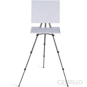 Casstillo Caballete Campana Acuarela Aluminio Telescopico