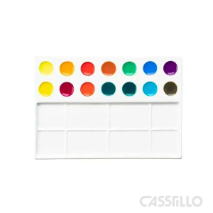 Casstillo Paleta Ceramica Rectangular 22 Espacios