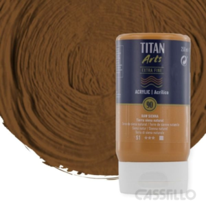 Casstillo Acrilico Titan Extra Fino 250Ml Tierra Siena Natural Serie 1
