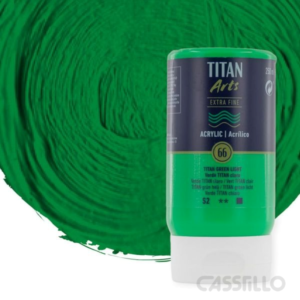 Casstillo Acrilico Titan Extra Fino 250Ml Verde Titan Claro Serie 2