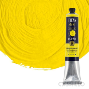 Casstillo Oleo Titan Amarillo Cadmio Claro N 12 Tubo 60 Ml