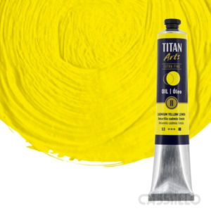 Casstillo Oleo Titan Amarillo Cadmio Limon N 11 Tubo 60 Ml