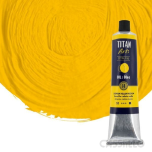 Casstillo Oleo Titan Amarillo Cadmio Medio N14 Tubo 200 Ml