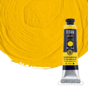 Casstillo Oleo Titan Amarillo Cadmio Medio Tubo N 14 20 Ml