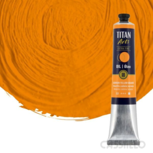 Casstillo Oleo Titan Amarillo Cadmio Naranja N18 Tubo 60 Ml