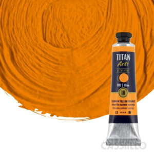 Casstillo Oleo Titan Amarillo Cadmio Naranja Tubo N 18 20 Ml