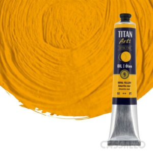 Casstillo Oleo Titan Amarillo Real N09 Tubo 60 Ml