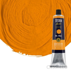 Casstillo Oleo Titan Amarillo Stil De Grain N19 Tubo 200 Ml