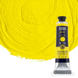 Casstillo Oleo Titan Amarillo Titan Limon Tubo N 26 20 Ml