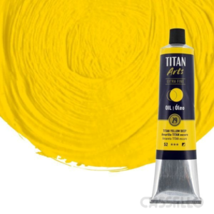 Casstillo Oleo Titan Amarillo Titan Oscuro N29 Tubo 200 Ml
