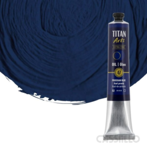 Casstillo Oleo Titan Azul Prusia N 47 Tubo 60 Ml