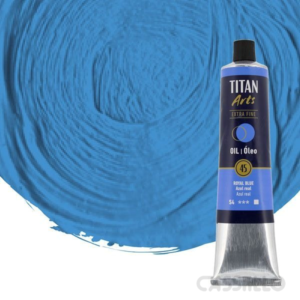 Casstillo Oleo Titan Azul Real N45 Tubo 200 Ml