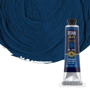 Casstillo Oleo Titan Azul Titan Tubo N46 20 Ml