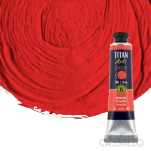 Casstillo Oleo Titan Bermellon Tubo N 35 20 Ml