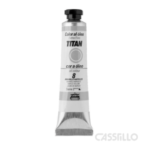 Casstillo Oleo Titan Blanco Titanium N1 Tubo 200 Ml