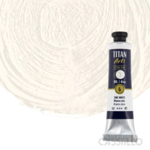 Casstillo Oleo Titan Blanco Zinc Tubo N6 20 Ml
