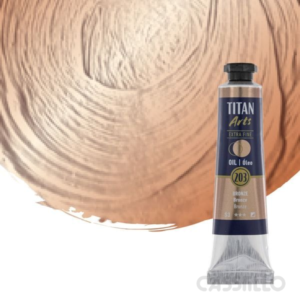 Casstillo Oleo Titan Bronce Tubo N203 20 Ml