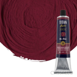 Casstillo Oleo Titan Carmin Garanza Solido Claro N38 Tubo 200 Ml