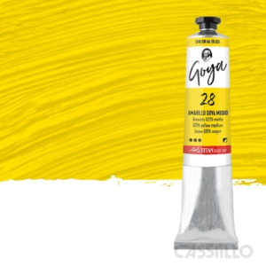Casstillo Oleo Titan Goya 200 Ml Color Amarillo Goya Medio