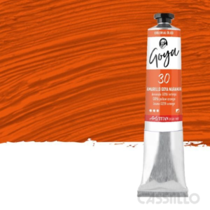Casstillo Oleo Titan Goya 200 Ml Color Amarillo Goya Naranja