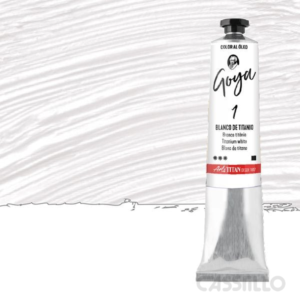 Casstillo Oleo Titan Goya 200 Ml Color Blanco Titanio