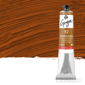 Casstillo Oleo Titan Goya 200 Ml Color Ocre Amarillo Rojizo