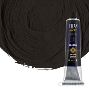 Casstillo Oleo Titan Negro Humo N84 Tubo 200 Ml