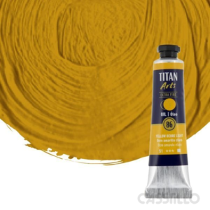 Casstillo Oleo Titan Ocre Amarillo Claro Tubo N 86 20 Ml
