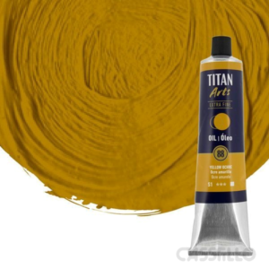 Casstillo Oleo Titan Ocre Amarillo N88 Tubo 200 Ml