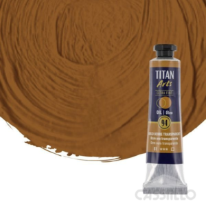 Casstillo Oleo Titan Ocre Oro Transparente Tubo N 94 20 Ml