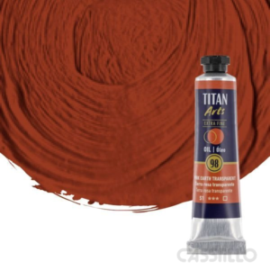 Casstillo Oleo Titan Tierra Rosa Transparente Tubo N 98 20 Ml