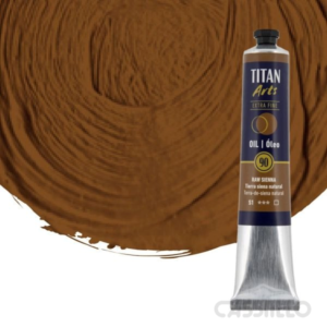 Casstillo Oleo Titan Tierra Siena Natural N 90 Tubo 60 Ml