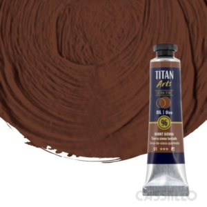 Casstillo Oleo Titan Tierra Siena Tostada Tubo N 96 20 Ml
