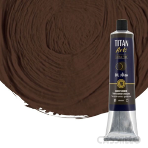 Casstillo Oleo Titan Tierra Sombra Tostada N78 Tubo 200 Ml