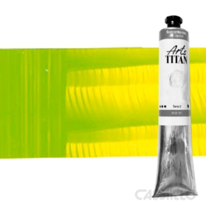 Casstillo Oleo Titan Verde Amarillo Permanenten 65 Tubo 60 Ml