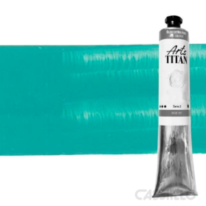 Casstillo Oleo Titan Verde Cobalto Oscuro N 72 Tubo 60 Ml