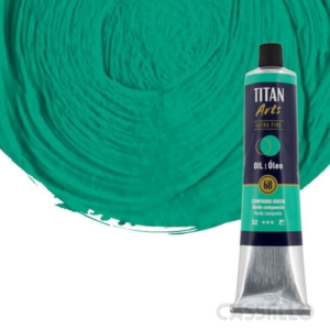 Casstillo Oleo Titan Verde Compuesto N68 Tubo 200 Ml