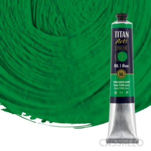 Casstillo Oleo Titan Verde Titan Claro N66 Tubo 60 Ml