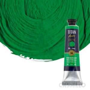 Casstillo Oleo Titan Verde Titan Claro Tubo N 66 20 Ml