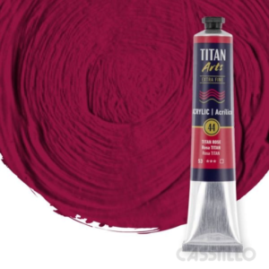 Casstillo Titan Acrilico Extra Fino 60 Ml Rosa Titan