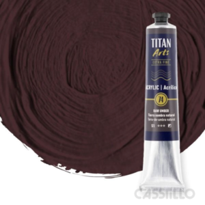 Casstillo Titan Acrilico Extra Fino 60 Ml Tierra Sombra Natural