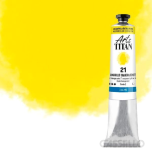 Casstillo Titan Acuarela Extra Fina 20Ml Amarillo Transparente