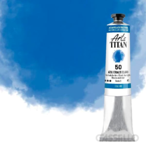 Casstillo Titan Acuarela Extra Fina 20Ml Azul Cobalto Claro