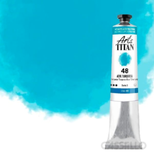 Casstillo Titan Acuarela Extra Fina 20Ml Azul Cobalto Turquesa