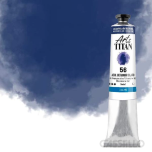 Casstillo Titan Acuarela Extra Fina 20Ml Azul Ultramar Oscuro